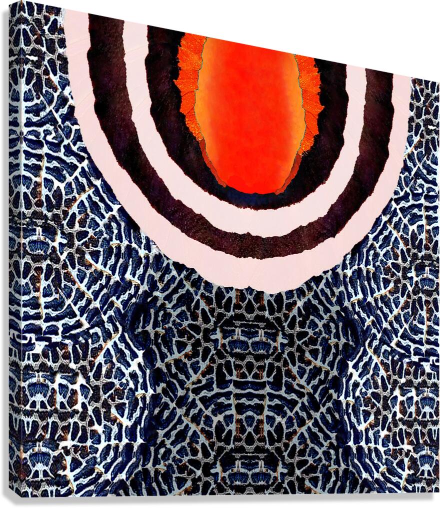 Sunrise and the Blue Sky Canvas Print