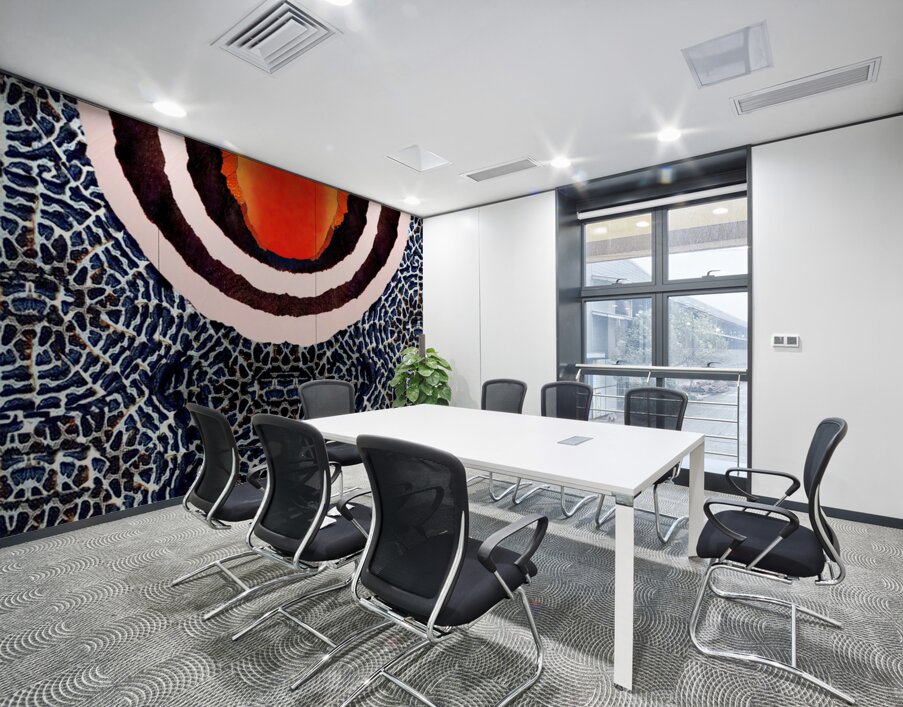 Sunrise and the Blue Sky Wall Printing