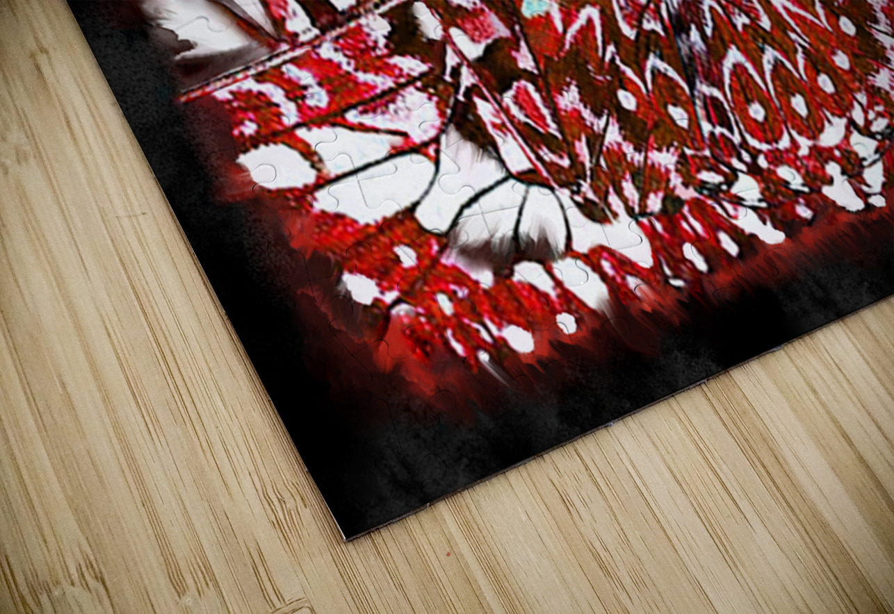 Cherry Blossom in Spring Celeste Victoria Puzzle